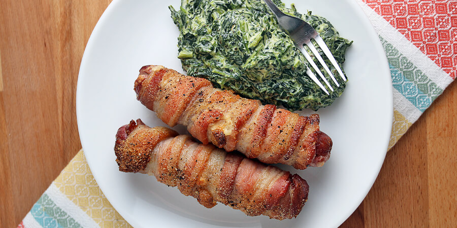Bacon Wrapped Hot Dogs Keto Diet
